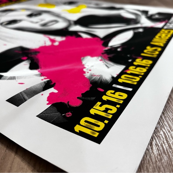 Gwen Stefani 2016 Concert Poster - Picture 2 of 4